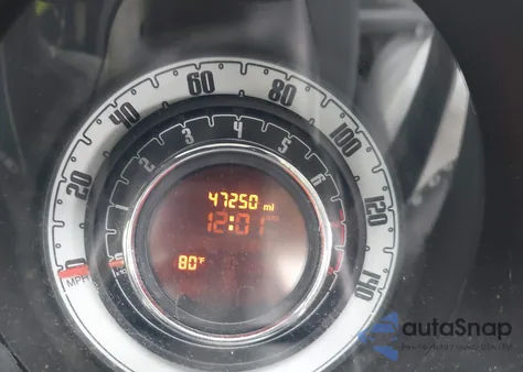 2012 Fiat 500 Pop из США, поврежденный, VIN 3C3CFFAR9CT277429